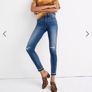 Madewell high rise skinny jean - size 25